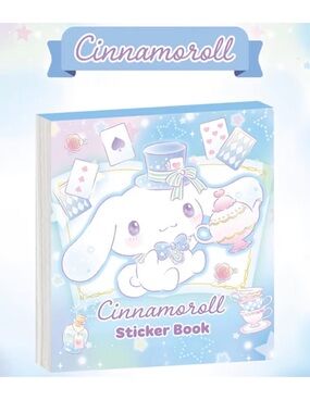 Sticker Minibook-Cinnamo-roll 24 Unique Stickers Book ,9.5 x 10.5 cm 3.7 x 4.1”